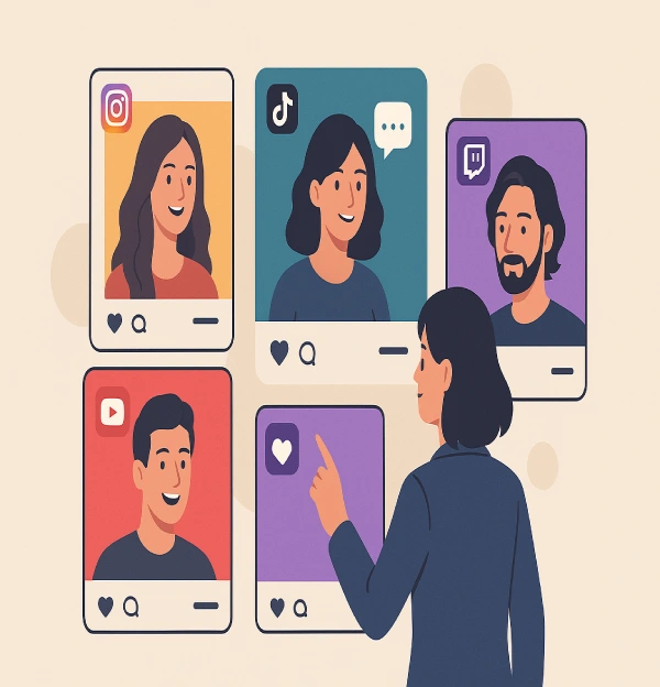 Choosing the Right Influencer for Multiple-Platform Influencer Campaigns