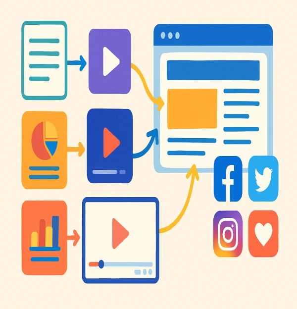 Reuse the content wisely